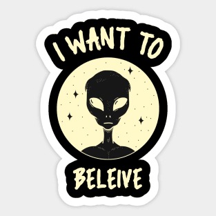 Alien Sticker